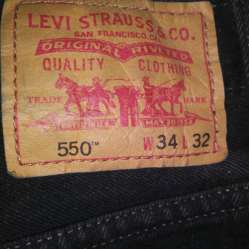Mens 550 Levis 34x32